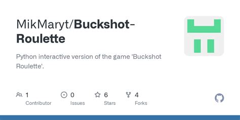 roulette github|Buckshot Roulette solver · GitHub.